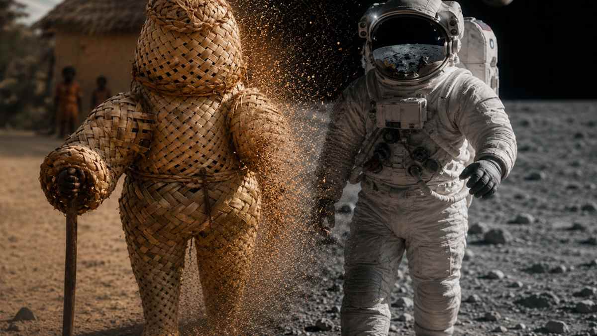 Bep-Kororoti: învățătorul în costum de astronaut care a coborât din cer